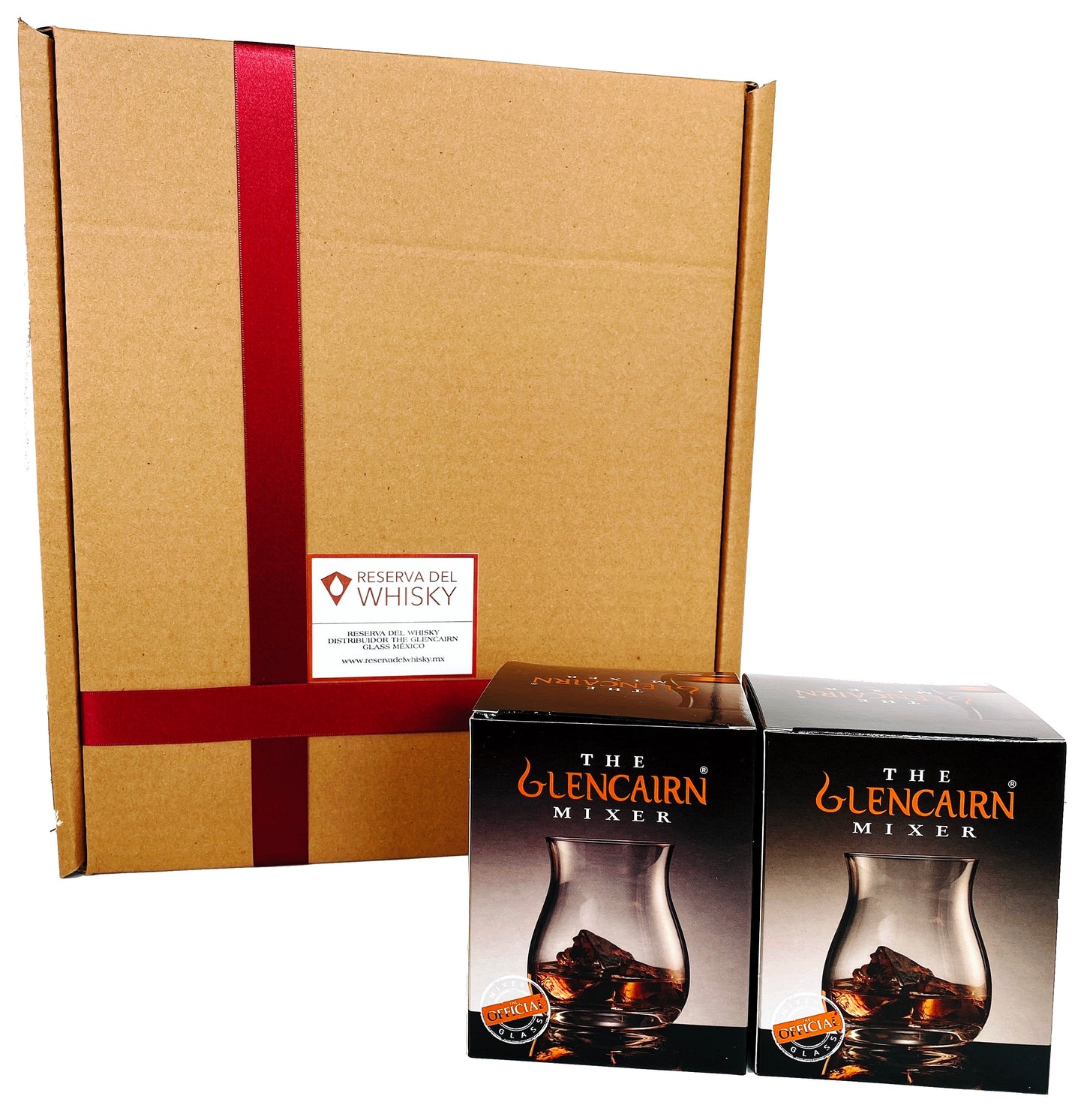 Set para Regalo Personalizado: 2 Glencairn Mixer