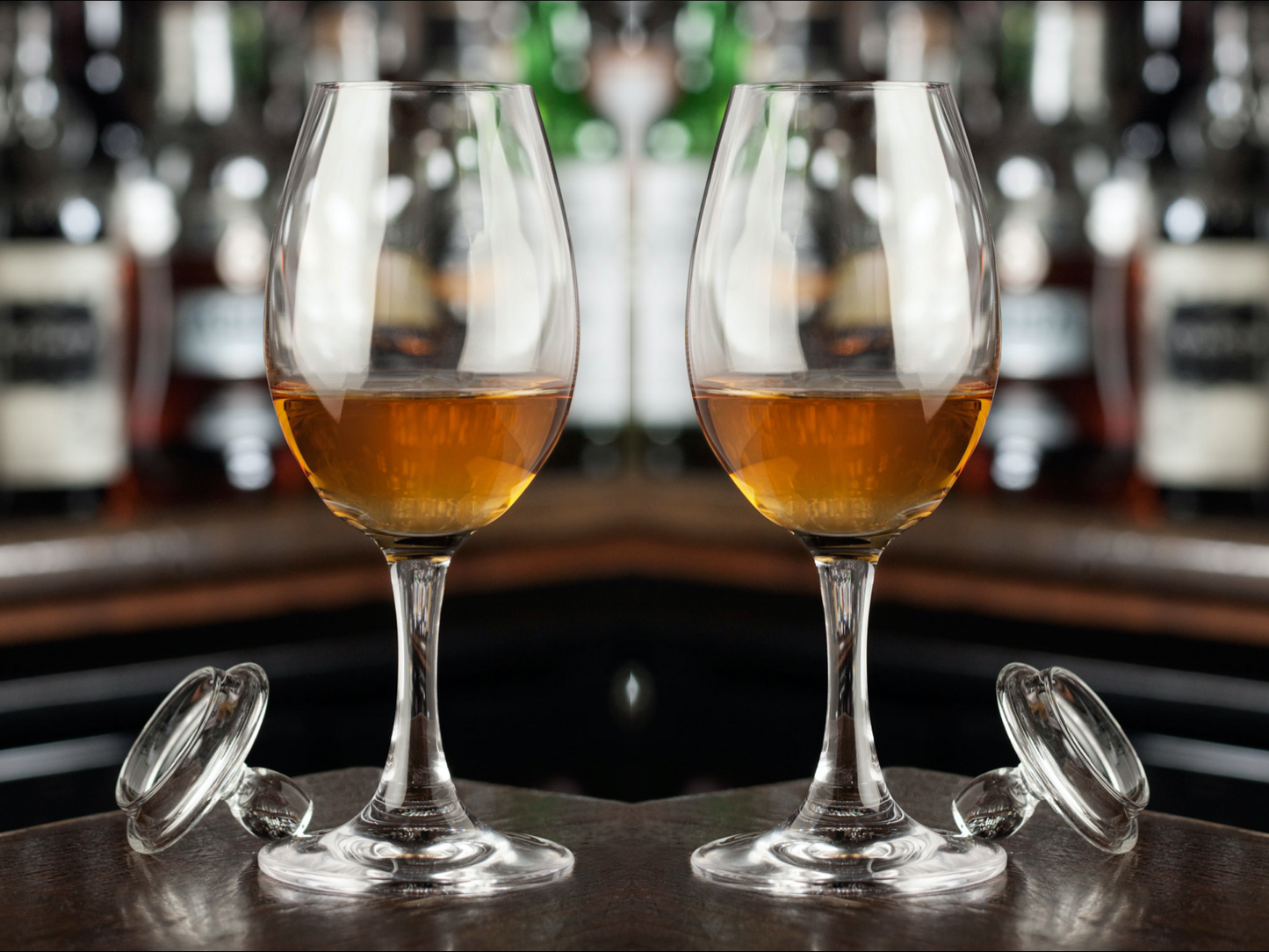 Glencairn Copita con Tapa de Cristal - Juego de 2 Copas